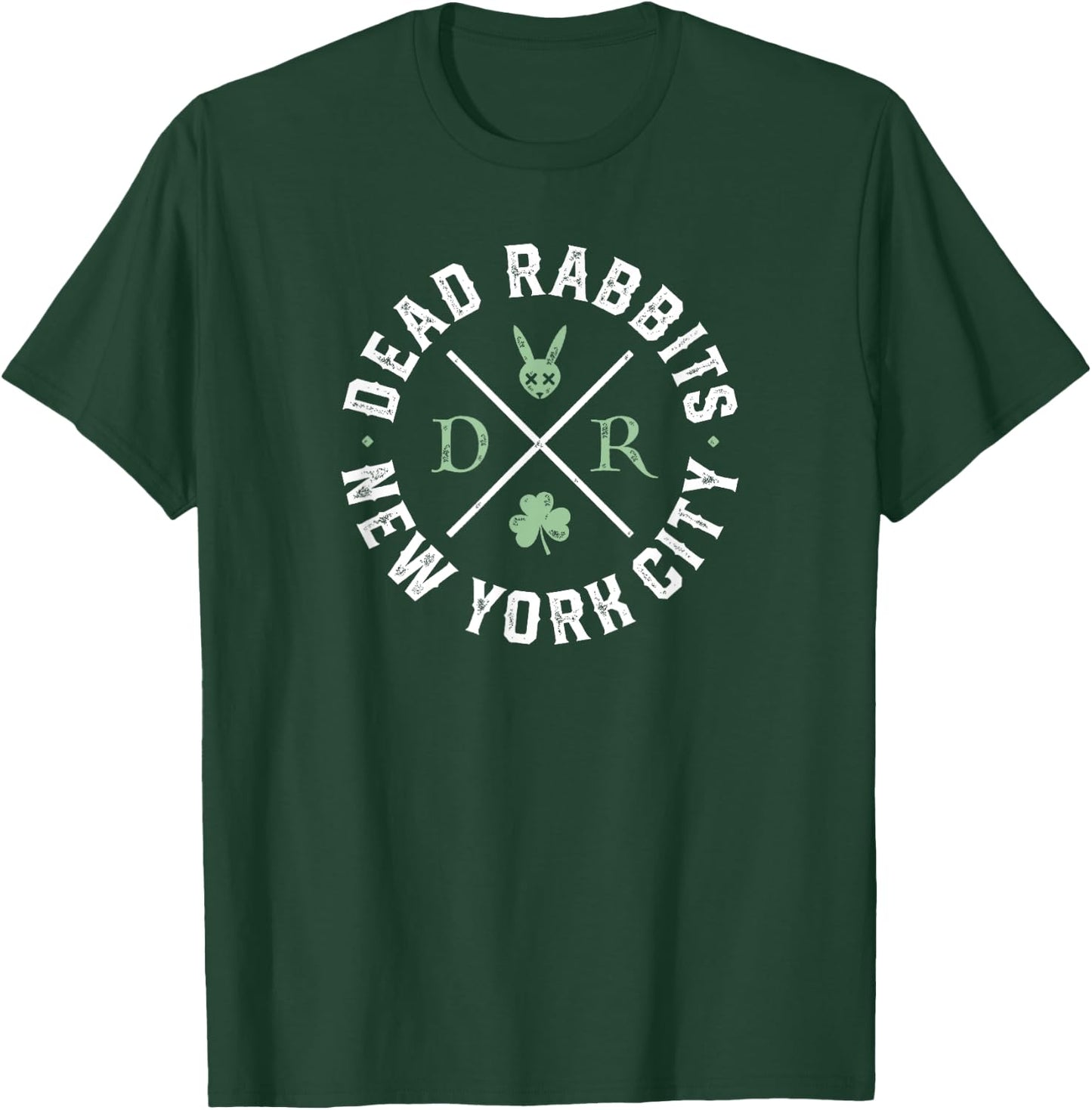 Dead Rabbits - New York City Irish American Vintage NYC T-Shirt - T-Shirt | Forest
