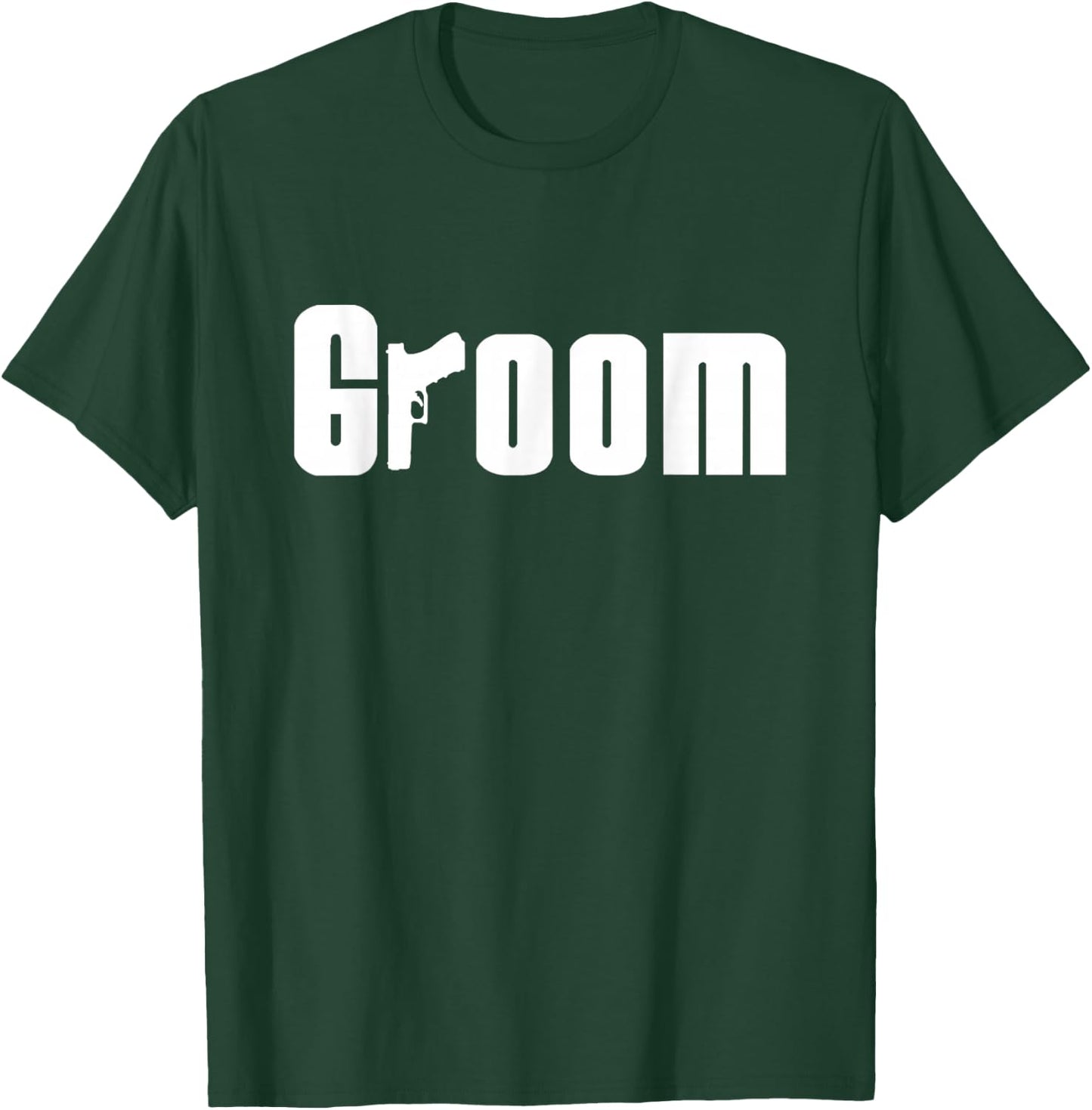 Groom Gun Packing T-Shirt - T-Shirt | Forest