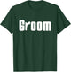 Groom Gun Packing T-Shirt - T-Shirt | Forest