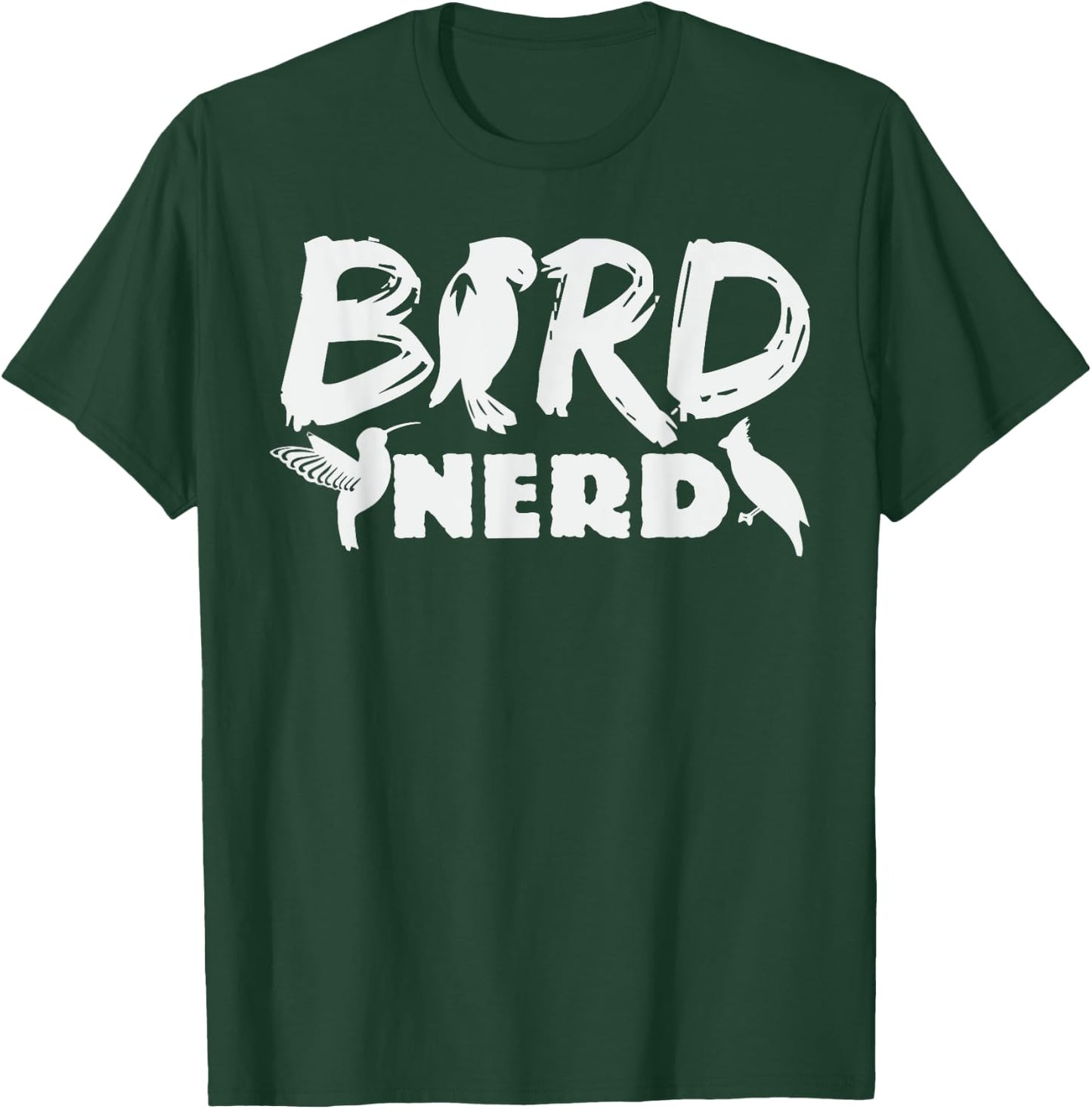 Bird Nerd Biologist Birds Zoology Ornithology T-Shirt - T-Shirt | Forest