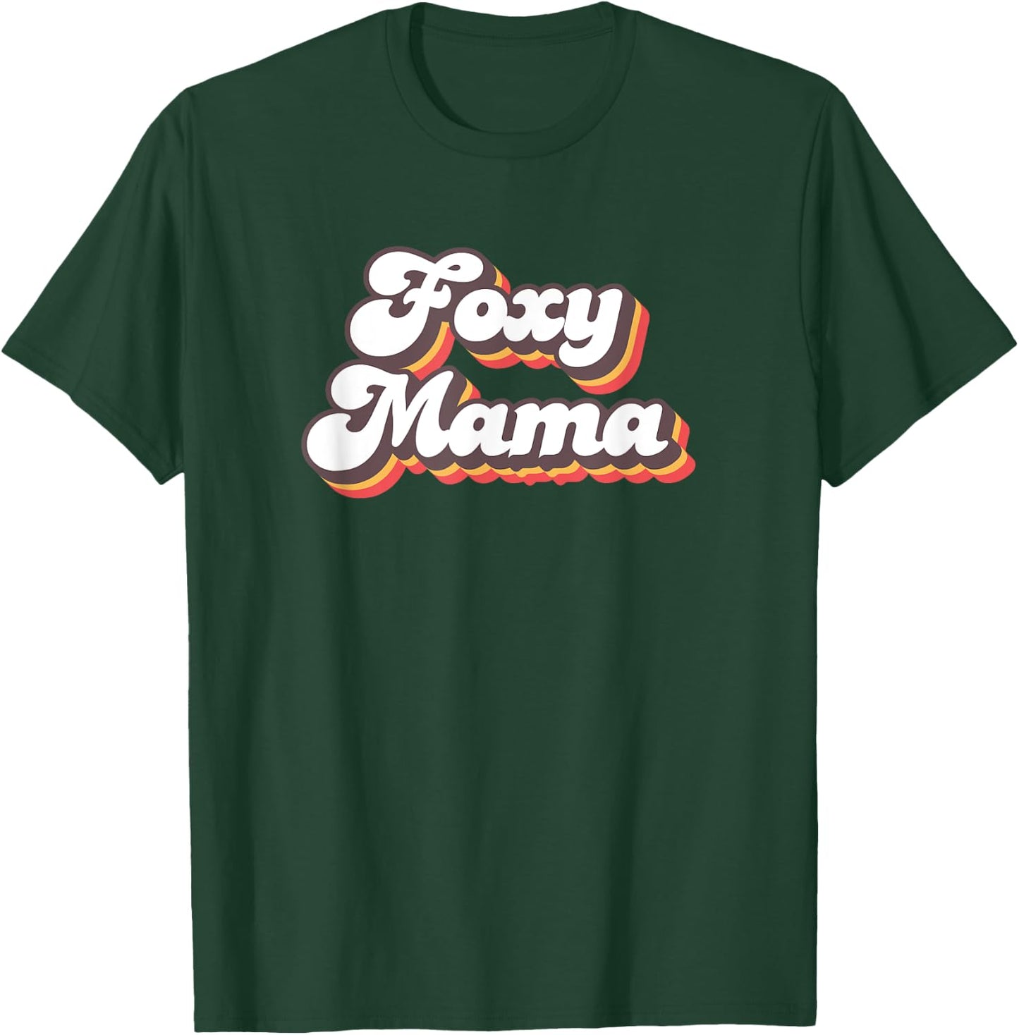 Foxy Mama Roller Disco Outfit 70s Costume T-Shirt - T-Shirt | Forest