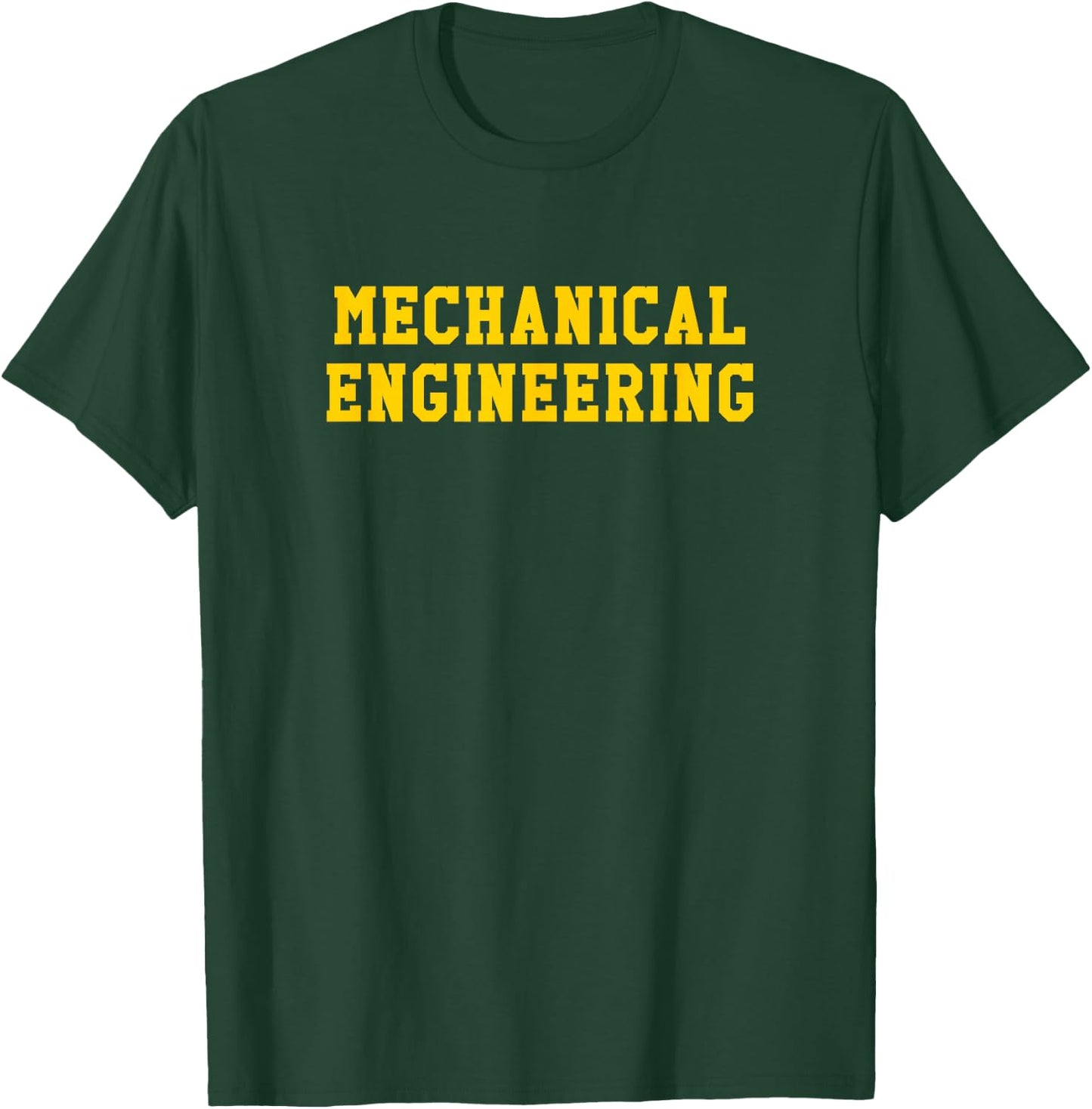 State of Michigan Mechanical Engineering Ann Arbor MI Degree T-Shirt - T-Shirt | Forest