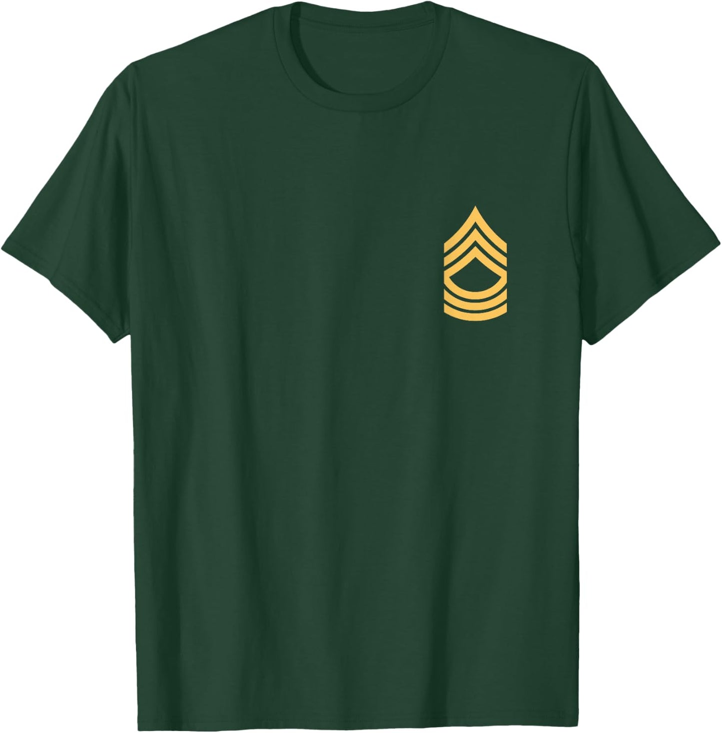 Promotion Army Sgt, Master Sergeant E 8 Rank Insignia. NCOs T-Shirt - T-Shirt | Forest