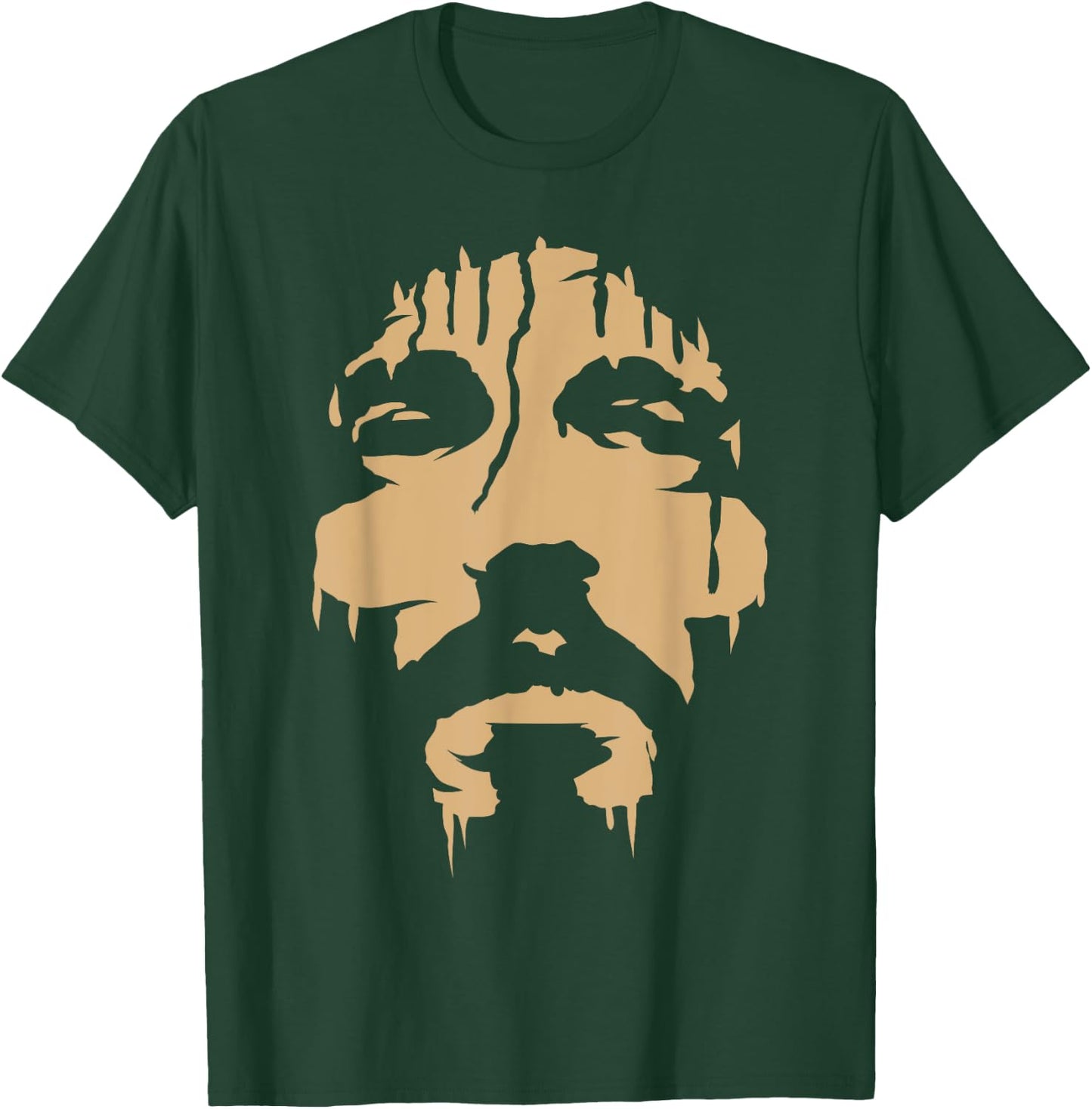 Face of Jesus Christ Lord and Savior Christian T-Shirt - T-Shirt | Forest