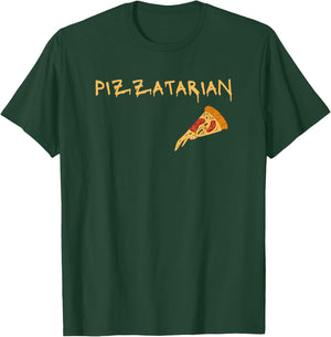Pizzatarian funny design for Pizza Lovers T-Shirt - T-Shirt | Forest