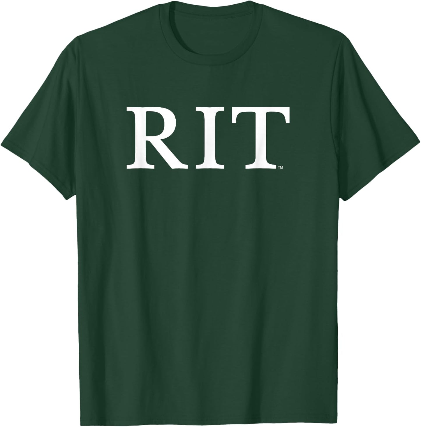 Rochester Institute of Technology RIT B/W Type T-Shirt - T-Shirt | Forest