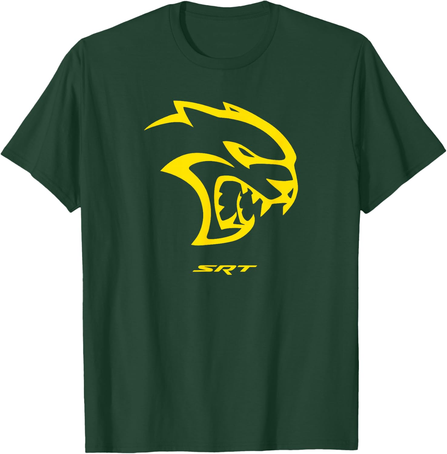 Dodge Hellcat Yellow T-Shirt - T-Shirt | Forest