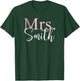 Future Mrs. Smith Bachelorette Party | Bridal Shower Gift T-Shirt - T-Shirt | Forest