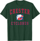 Chester High School Cyclones C1 T-Shirt - T-Shirt | Forest