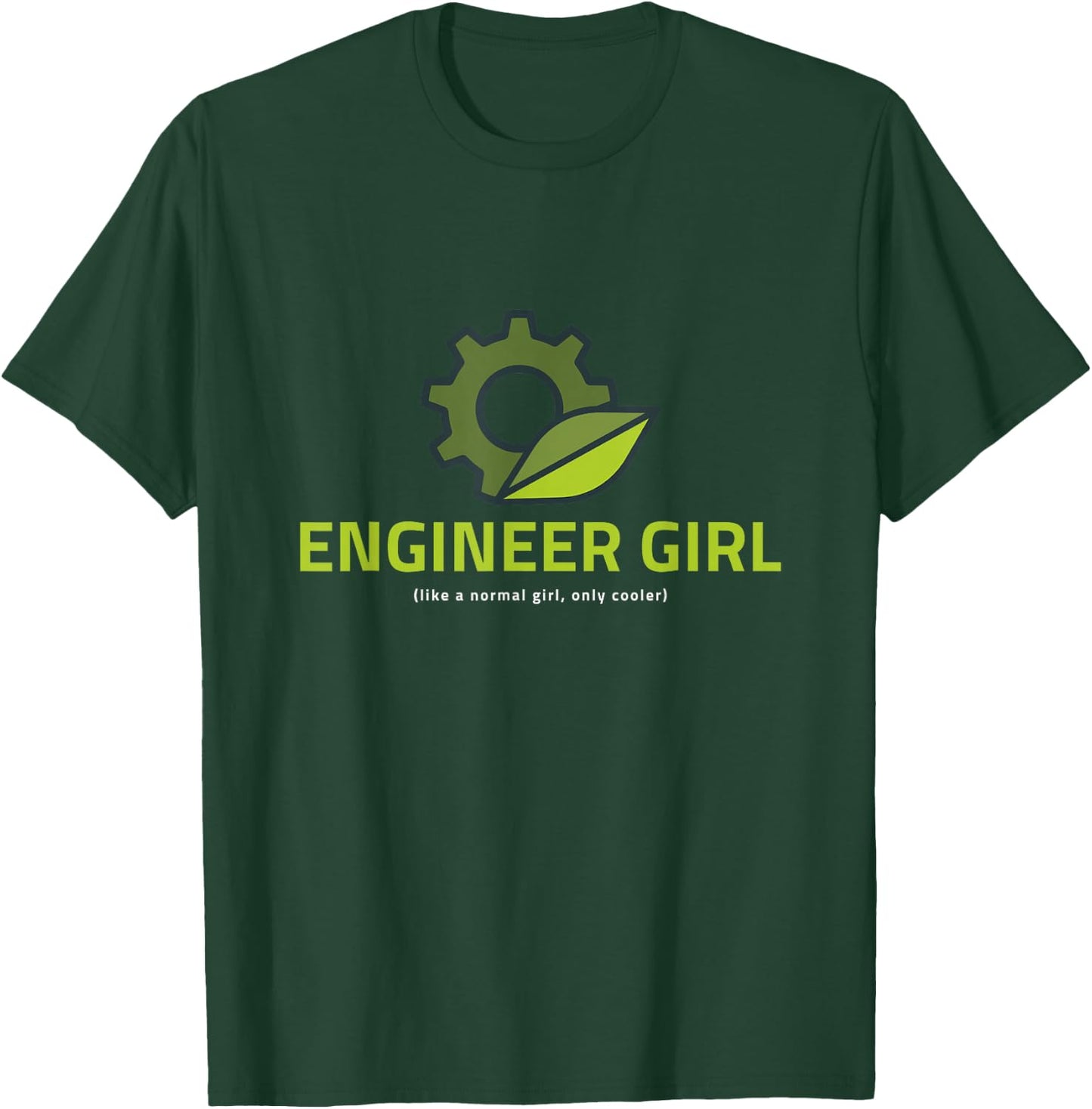 Engineer Girl Funny Cute Engineering Gift T-Shirt - T-Shirt | Forest