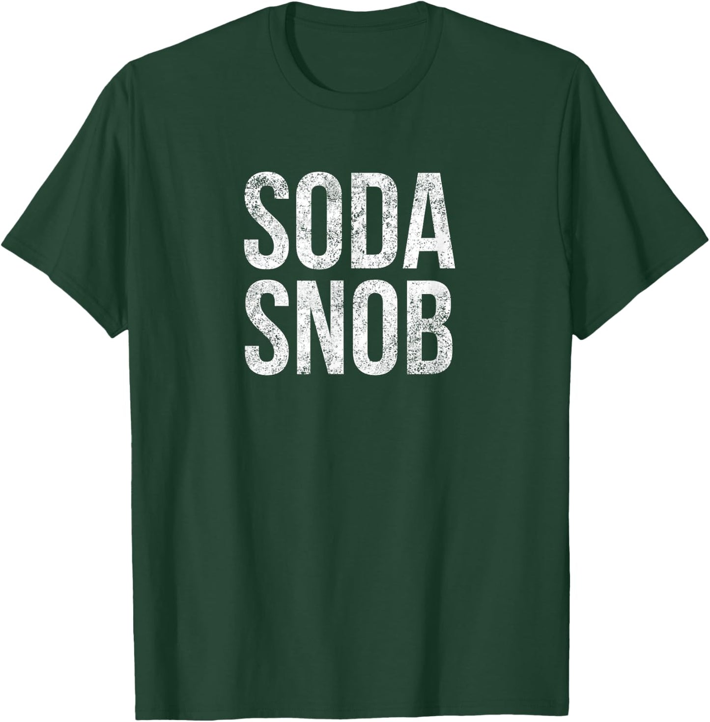 Soda Snob Foam Cup Extra Ice Dirty Mixers T-Shirt - T-Shirt | Forest