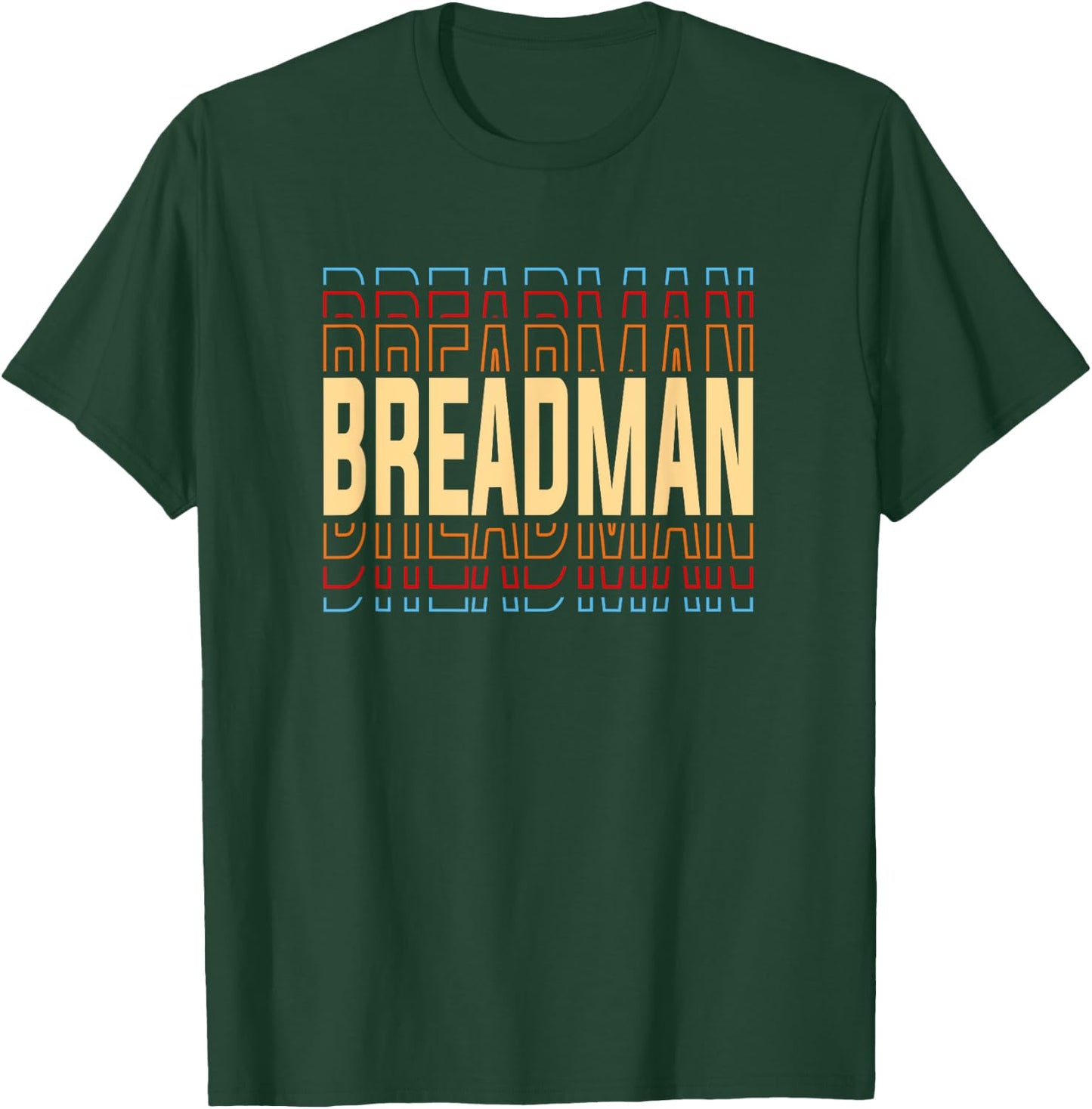 Breadman Job Title Vintage T-Shirt - T-Shirt | Forest