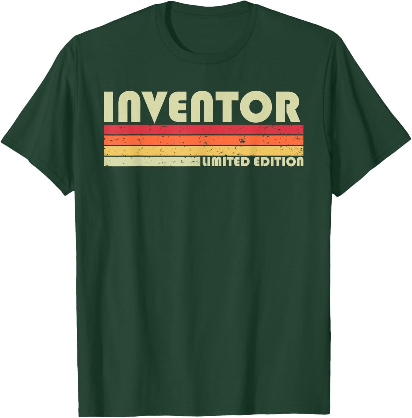 INVENTOR Funny Job Title Profession Birthday Worker Idea , Black, Small T-Shirt - T-Shirt | Forest