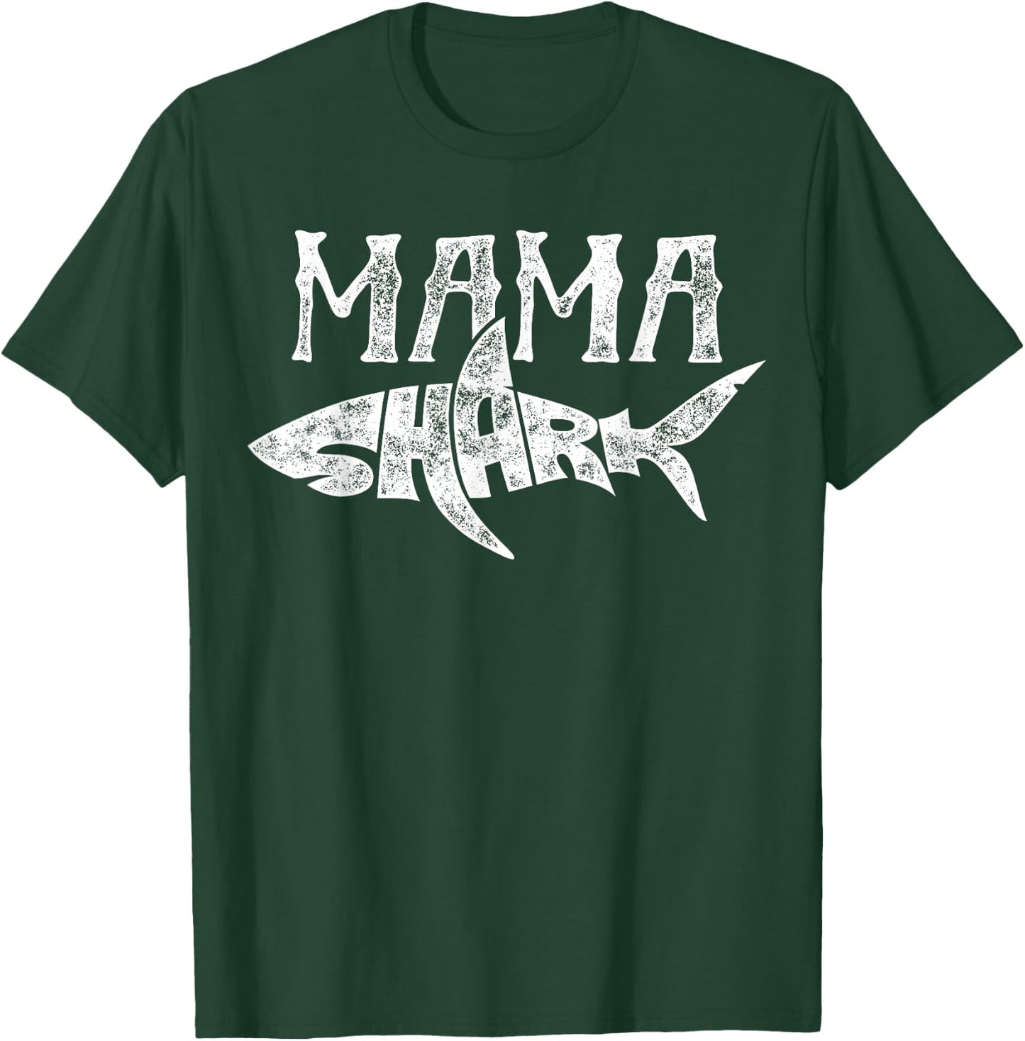 Mama Shark T Shirt Family Matching Moms Women Jawsome Gift T-Shirt - T-Shirt | Forest