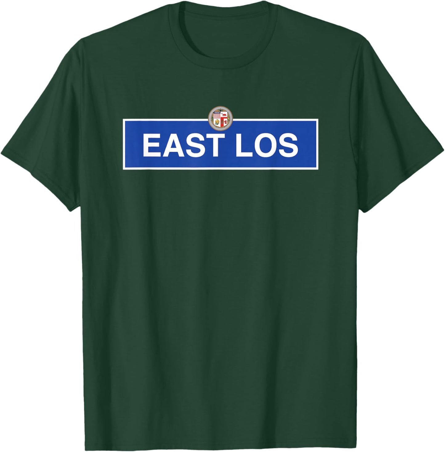 Boyle Heights East LA Los Angeles City Terrace Retro Vintage T-Shirt - T-Shirt | Forest