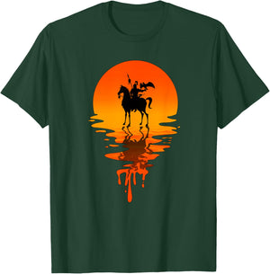 Vintage Retro Style Genghis Khan T-Shirt - T-Shirt | Forest