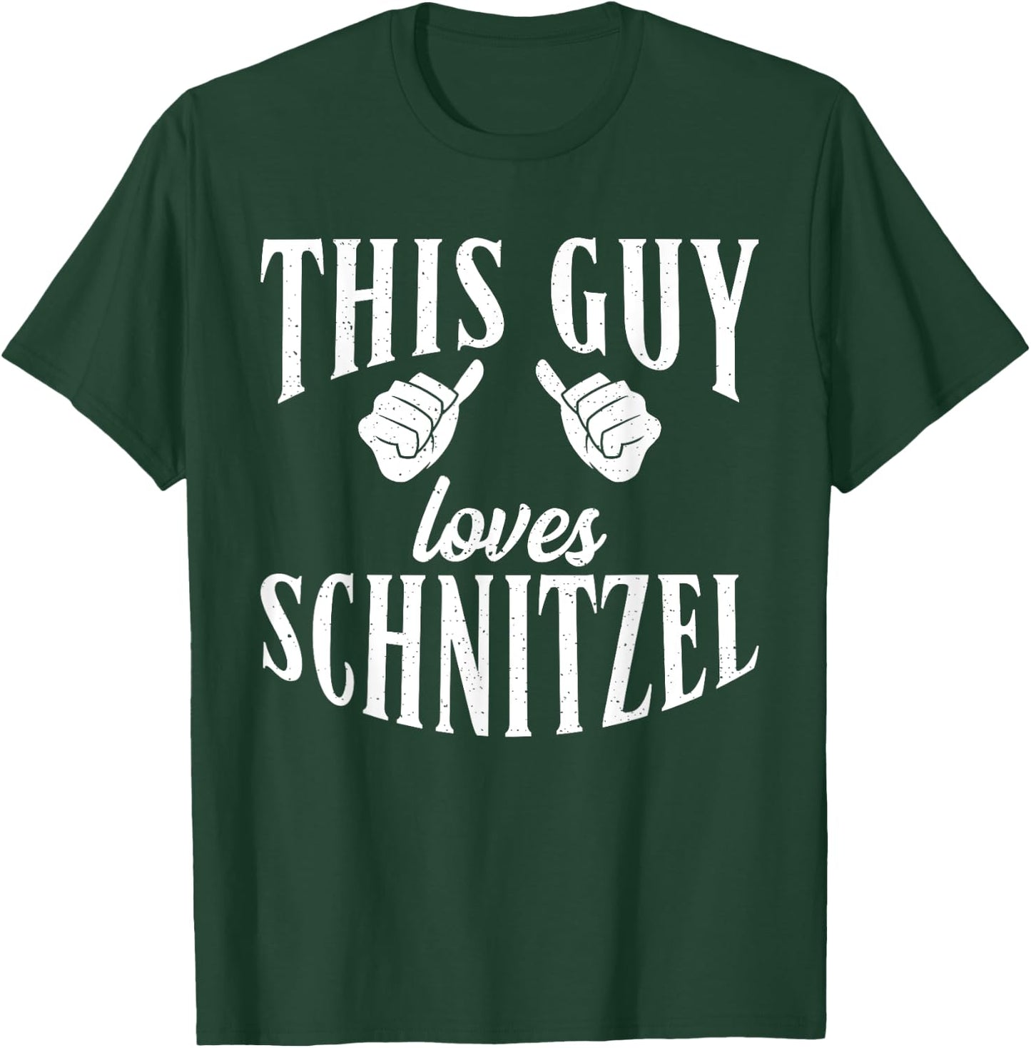This Guy loves Schnitzel Funny German Schnitzel T-Shirt - T-Shirt | Forest