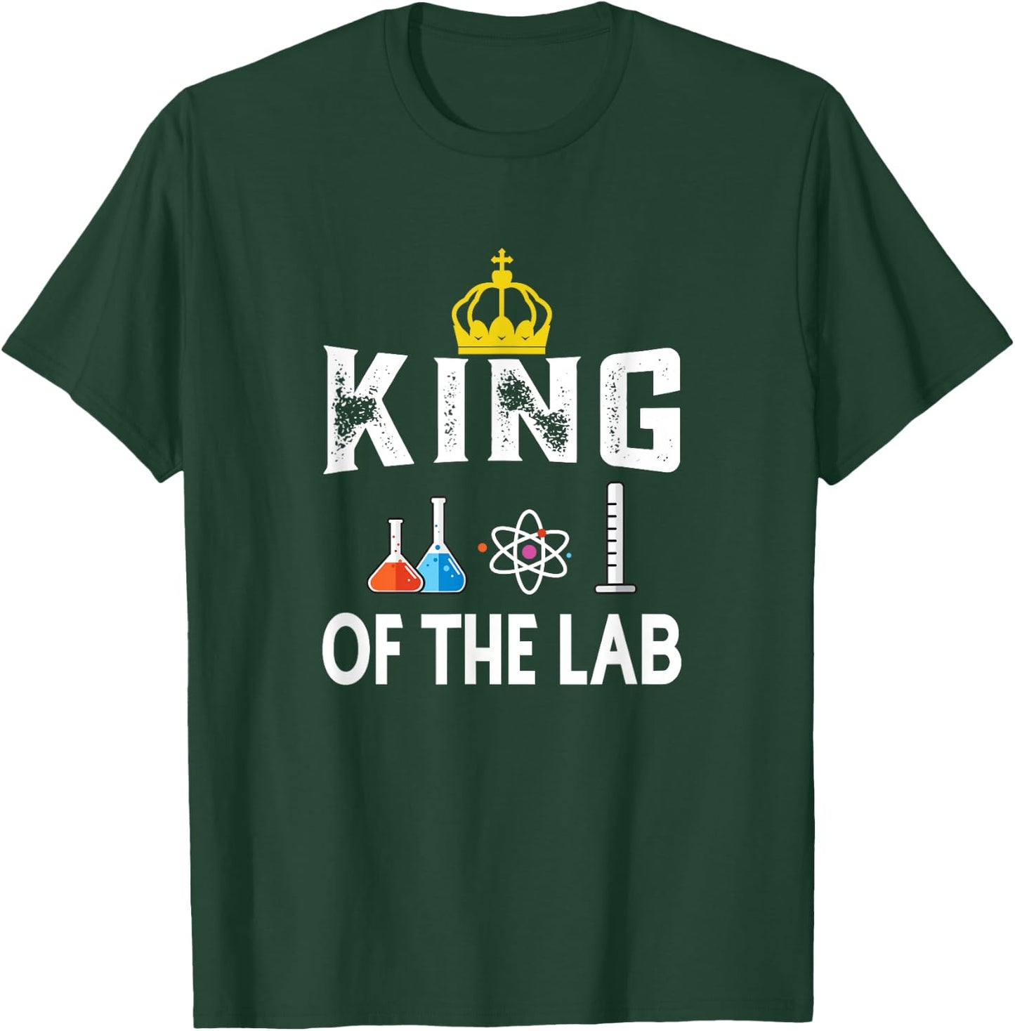 Science - King Of The Lab T-Shirt - T-Shirt | Forest