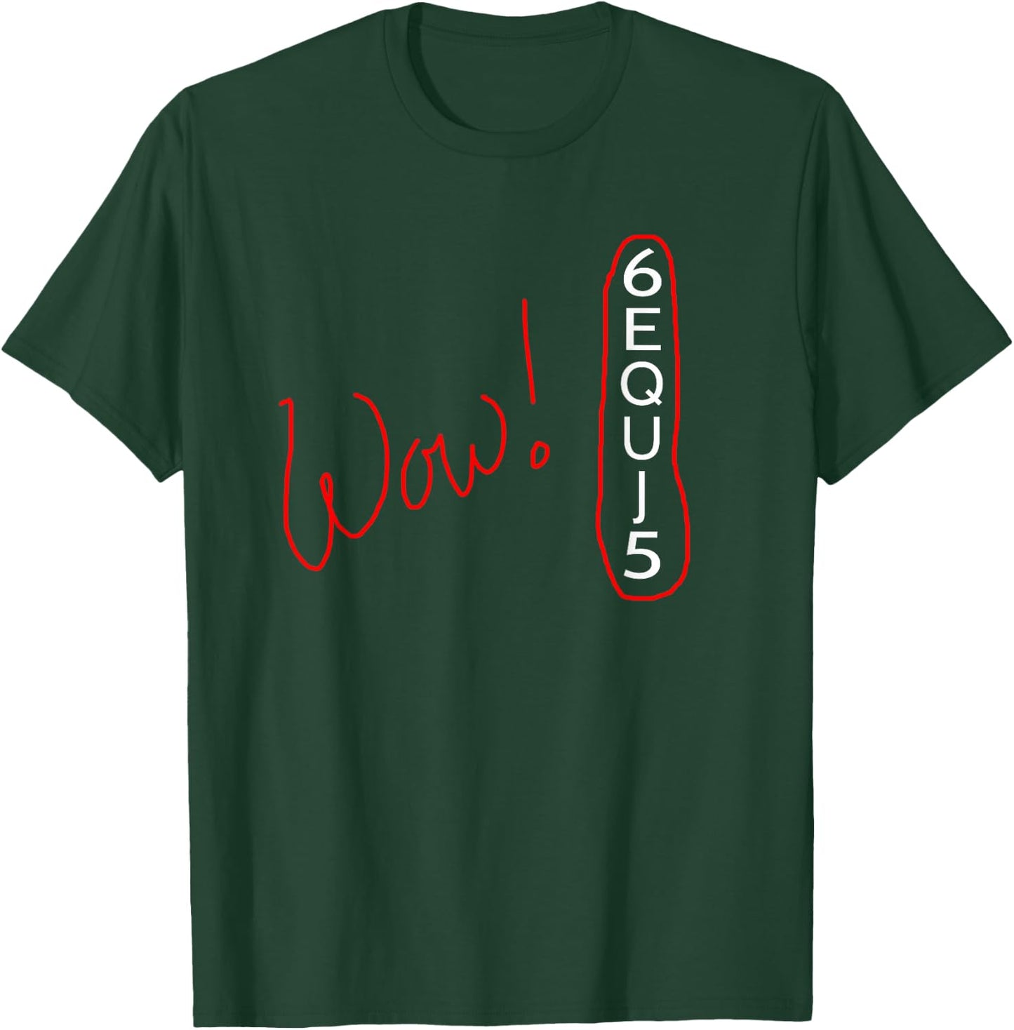 Astronomer Wow! Signal 6EQUJ5 I Funny Star Explorer T-Shirt - T-Shirt | Forest