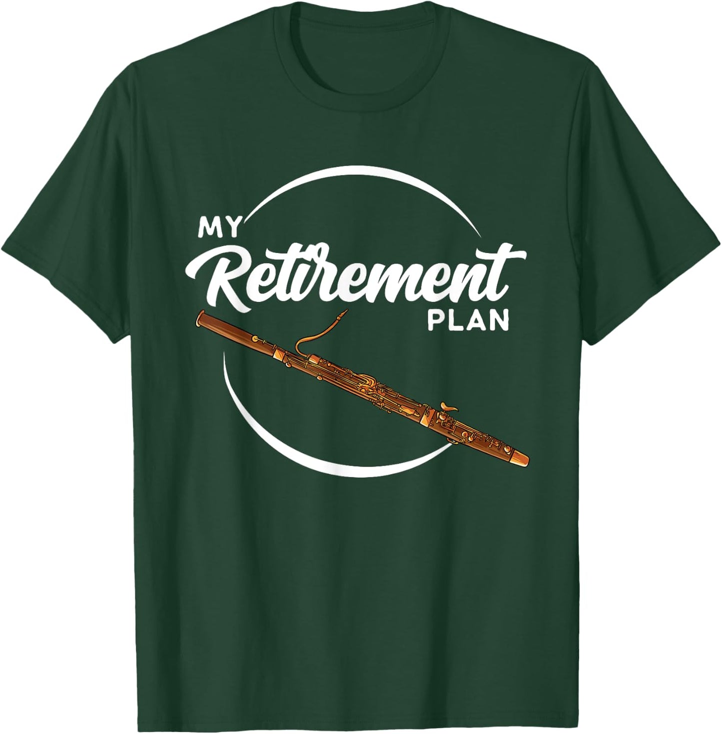 Joy Reed Instruments Funny Bassoon Player Gift - Learn To Play The Bassoon -Adults Black T-Shirt - T-Shirt | Forest