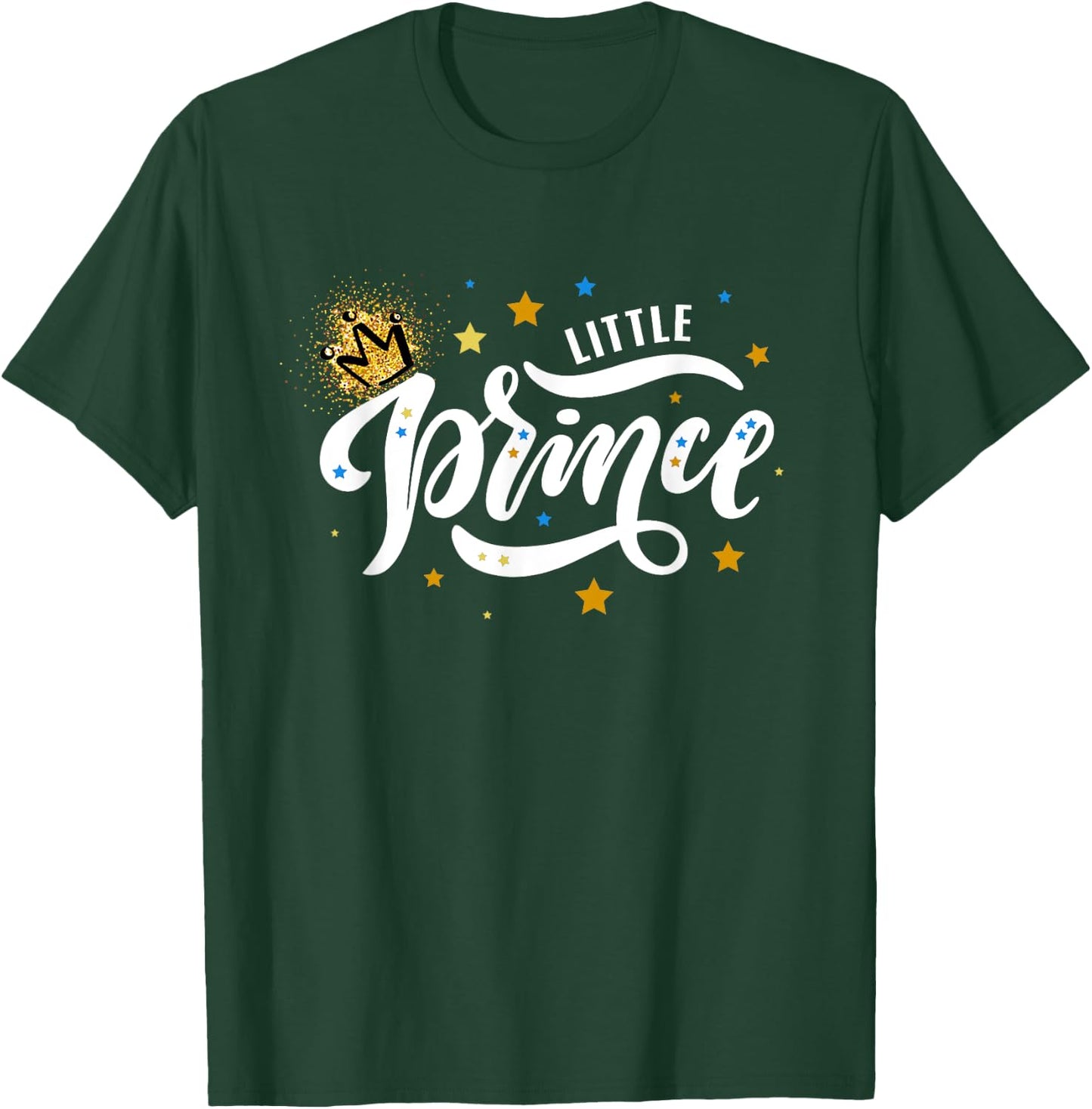 Little Prince t shirt Matching King and Prince School shirt T-Shirt - T-Shirt | Forest