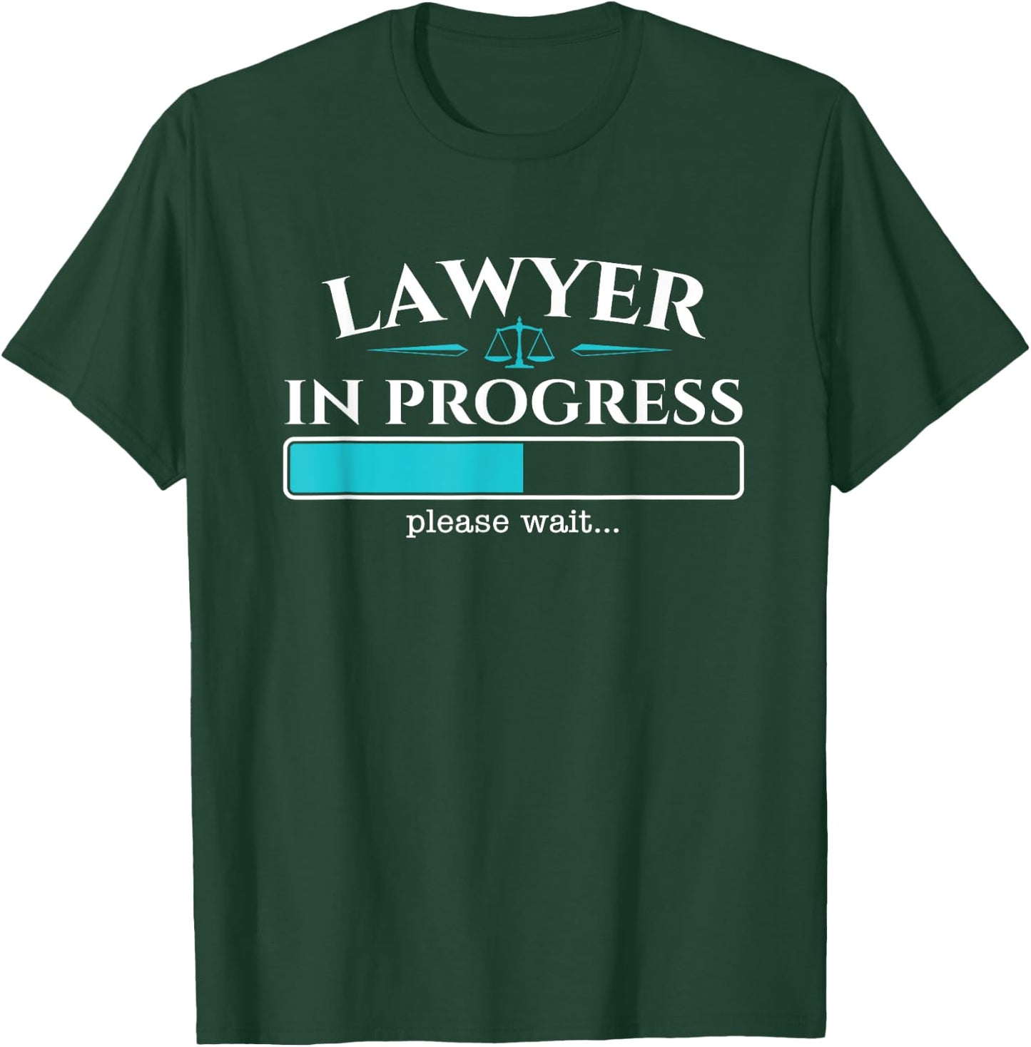 Lawyer in Progress - Law School Student Graduation Lawyer T-Shirt - T-Shirt | Forest