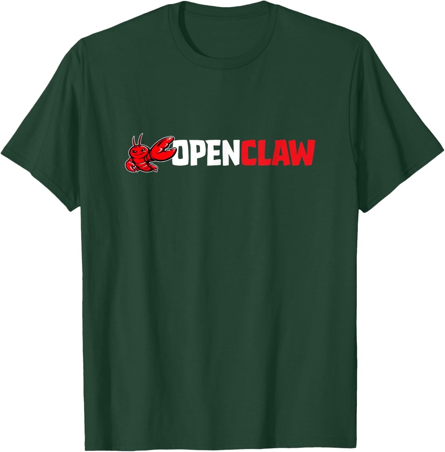 OpenClaw Logo T-Shirt - T-Shirt | Forest