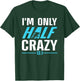Funny Half Marathon Art Men Women Runner Marathoner Finisher T-Shirt - T-Shirt | Forest