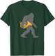 Funny Horn Player Bigfoot musician with French Horn T-Shirt - T-Shirt | Forest