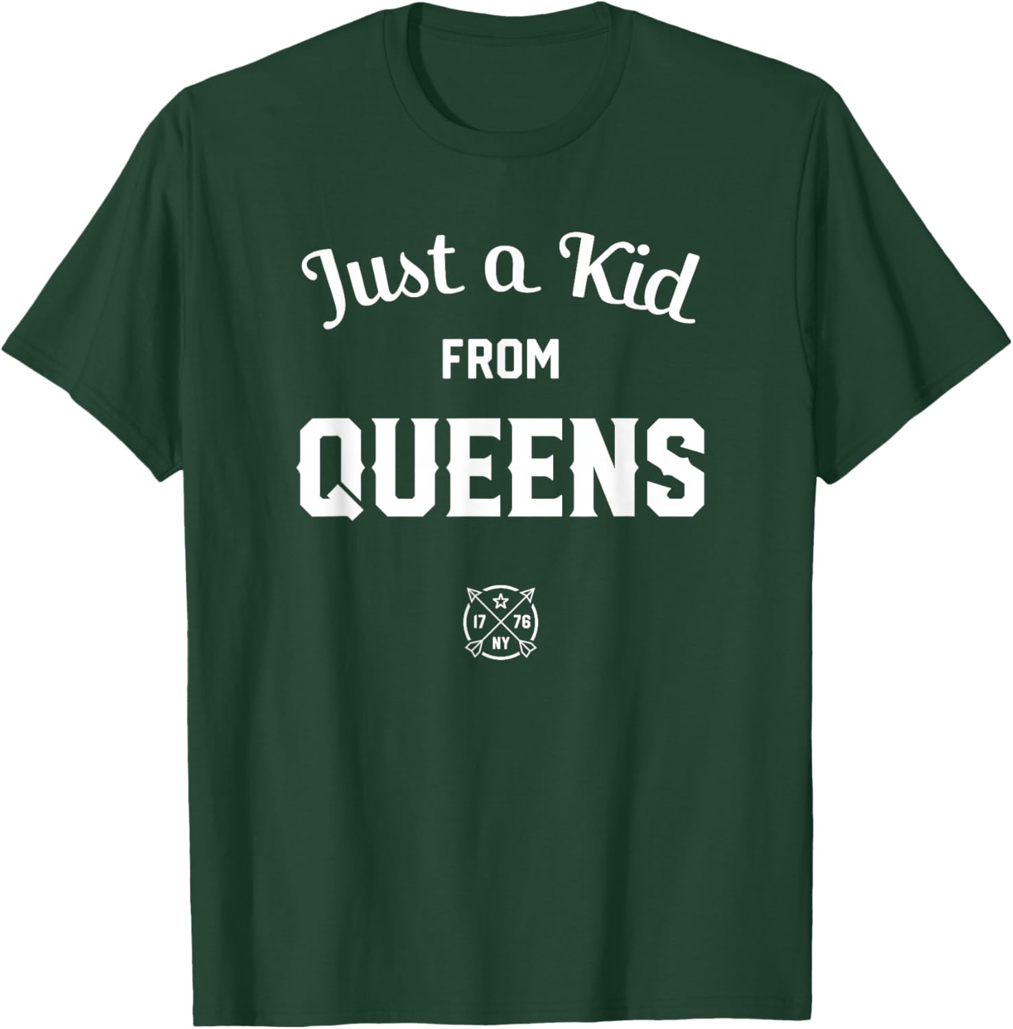 Just a Kid from Queens, New York City, NYC, New York, NY T-Shirt - T-Shirt | Forest