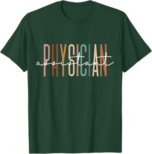 Physician Assistant PA Student PA Doctor Graduation T-Shirt - T-Shirt | Forest