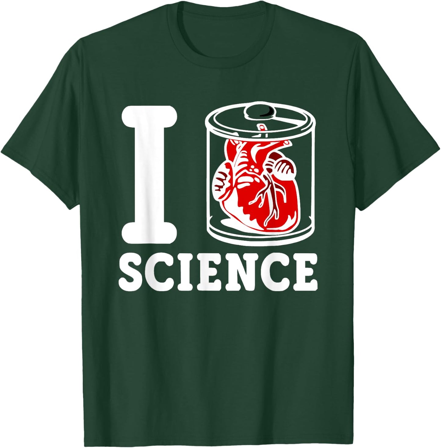 I Heart Science - I Love Science T-Shirt - T-Shirt | Forest