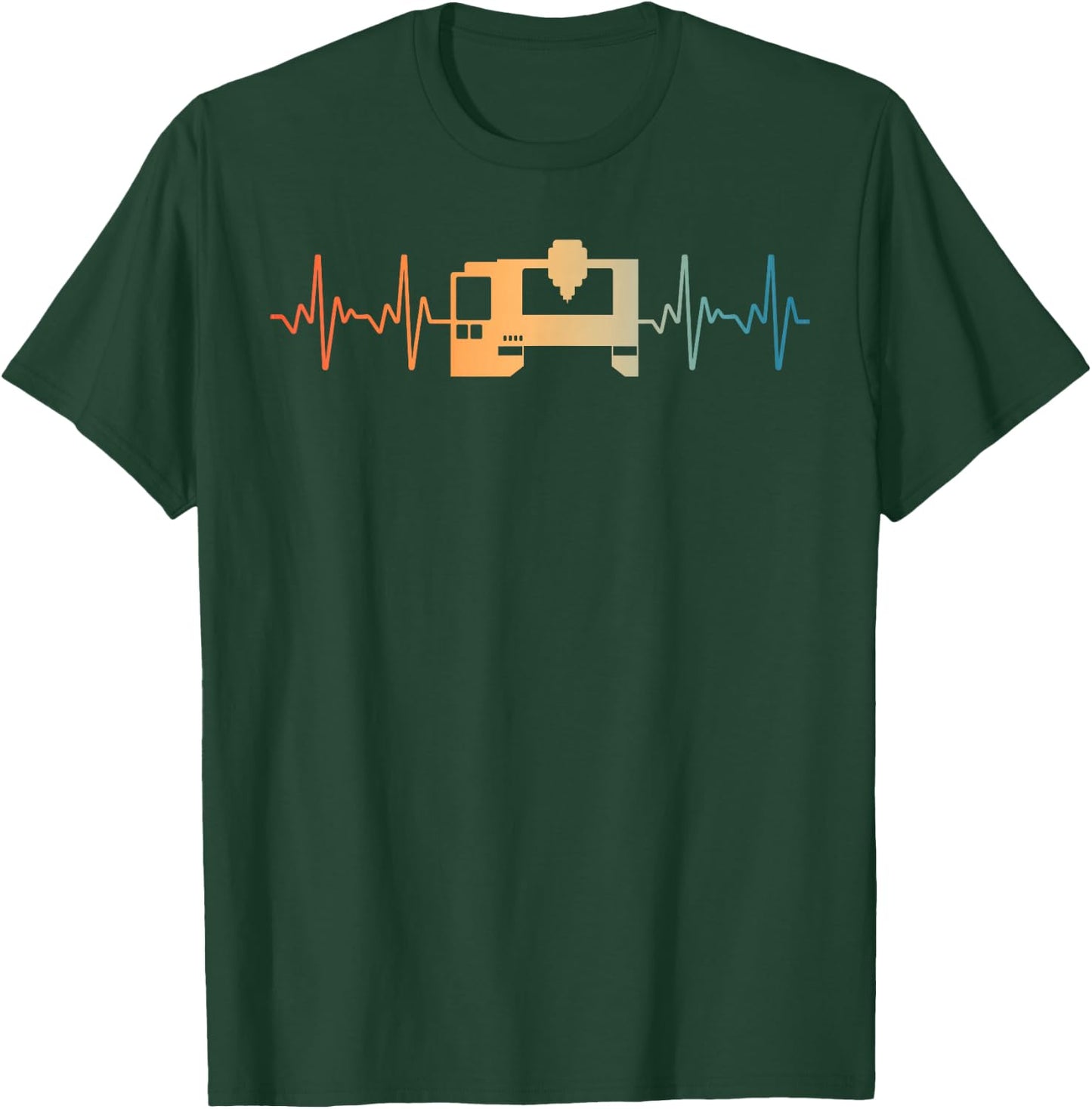 Cool CNC Machine Art Women CNC Machining Programmer T-Shirt - T-Shirt | Forest