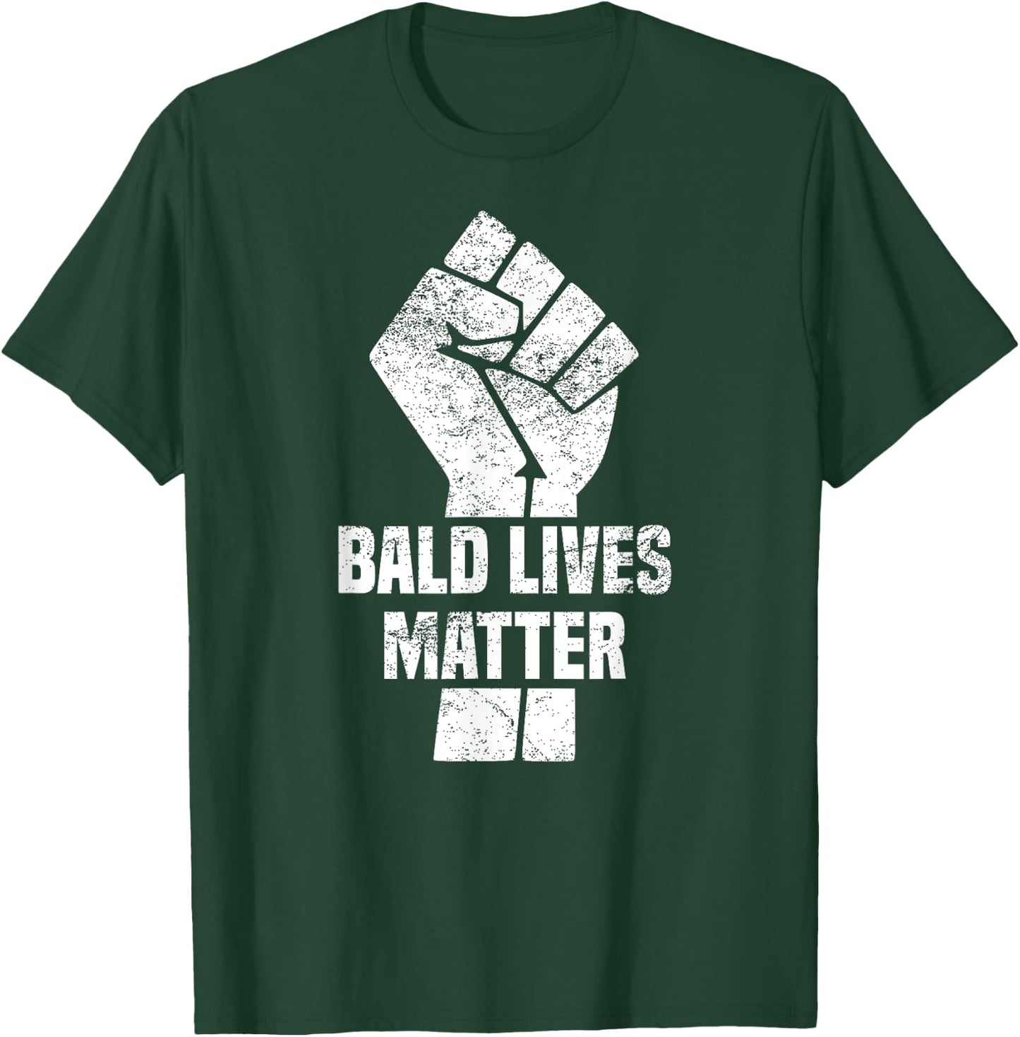 Funny Bald Quote, Bald Lives Matter Design, Cool Bald T-Shirt - T-Shirt | Forest