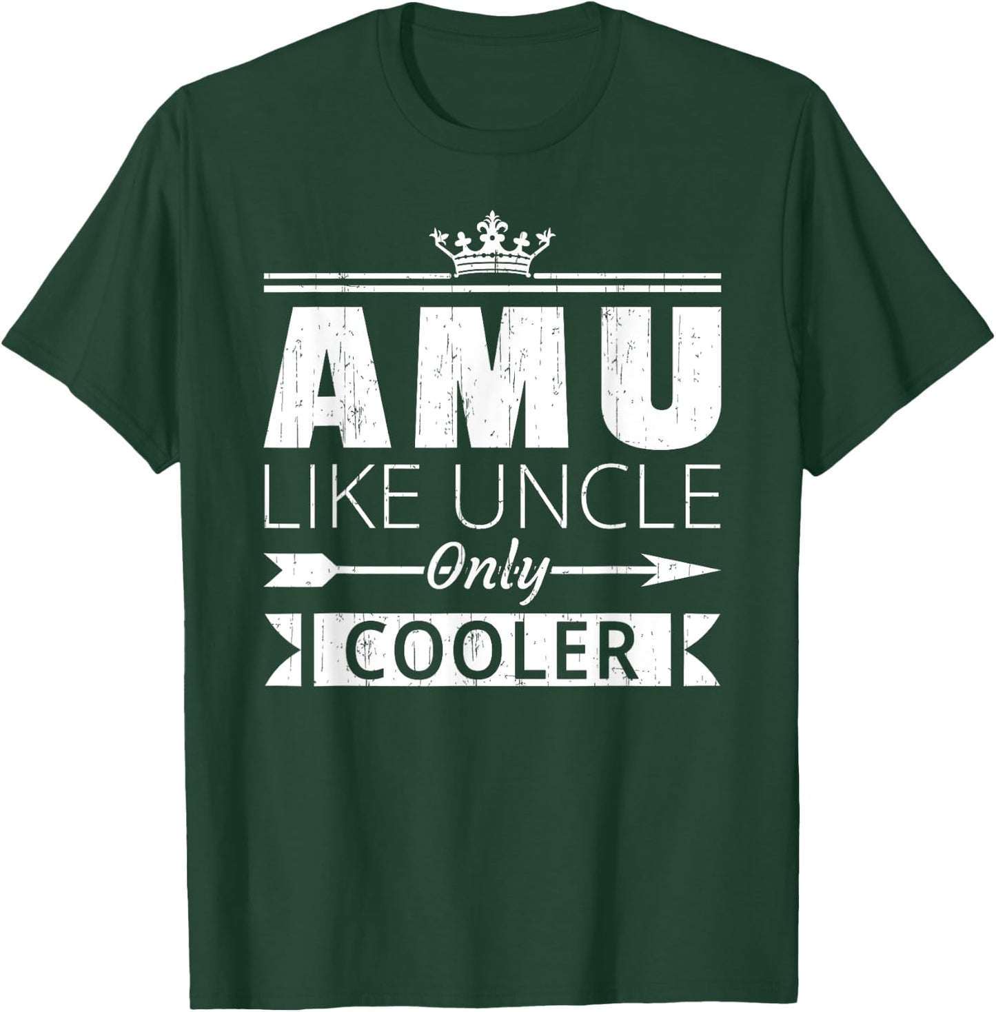 Amu Cooler Funny Iranian Uncle Father's Day T-Shirt - T-Shirt | Forest