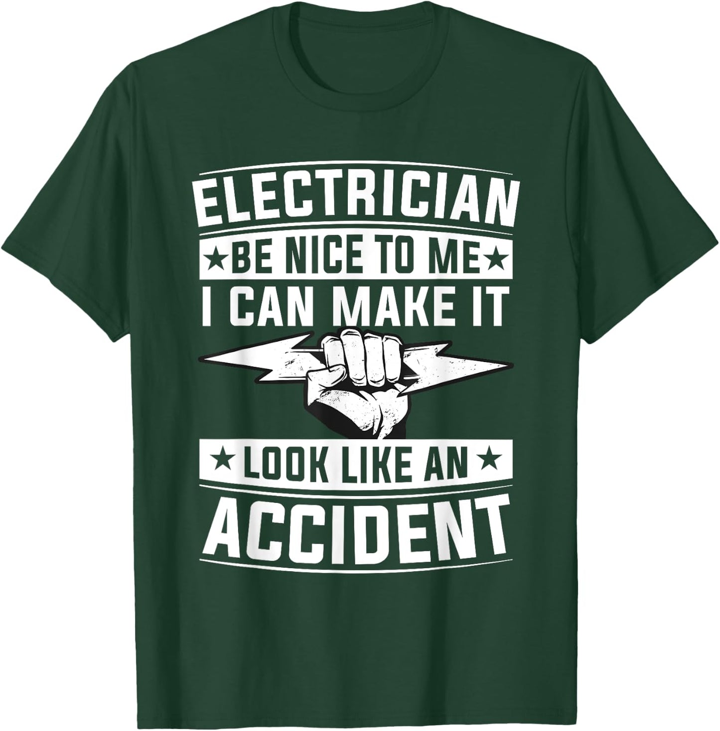 Be Nice To Me I Can Make It Look Like An Accident T-Shirt - T-Shirt | Forest