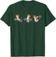 Weightlifting Beagle Dog T-Shirt - T-Shirt | Forest