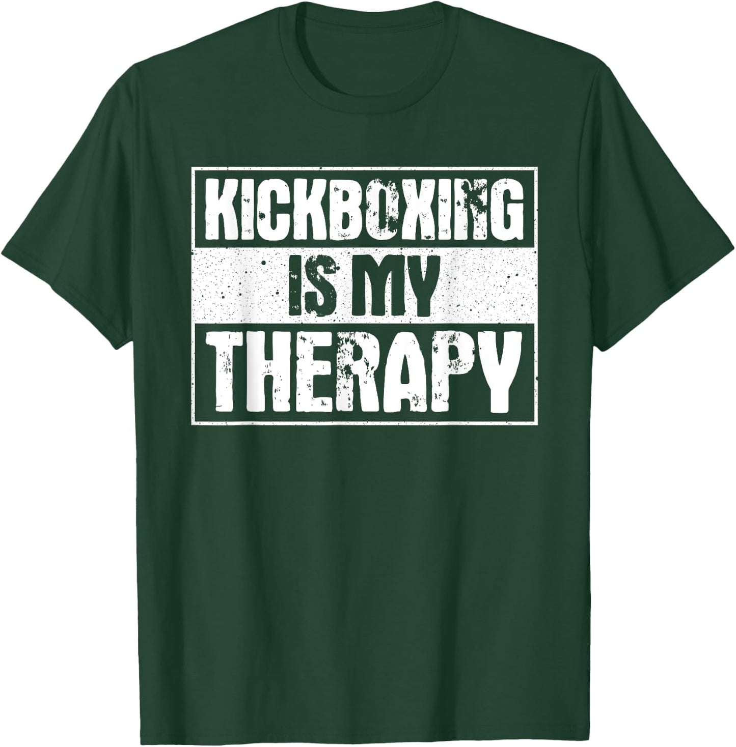 Cool Kickboxing Women Kickboxer Workout Exercise T-Shirt - T-Shirt | Forest