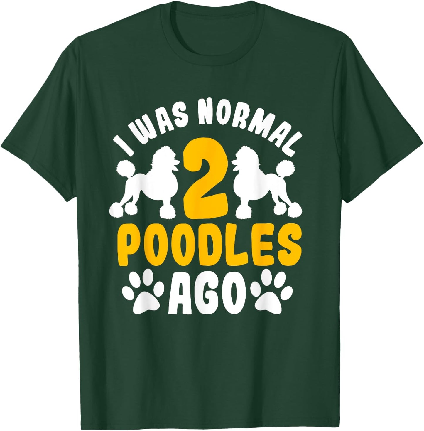 Poodle Dog Owner Breeders Water Retriever Pet Lover T-Shirt - T-Shirt | Forest