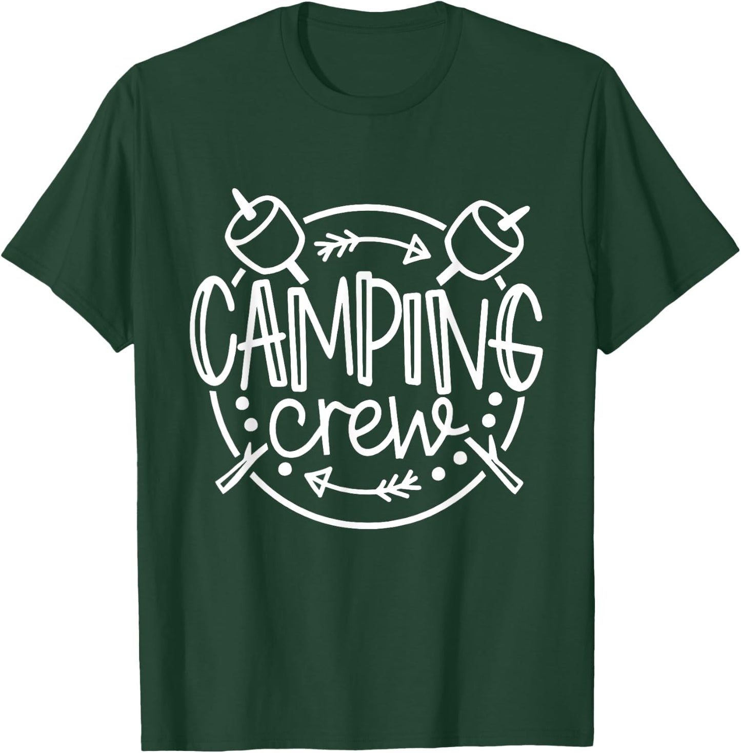 Camping Matching Shirts for Family Camper Group Camping Crew T-Shirt - T-Shirt | Forest