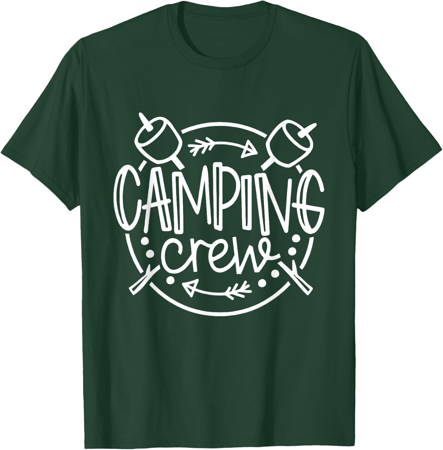 Camping Matching Shirts for Family Camper Group Camping Crew T-Shirt - T-Shirt | Forest