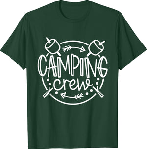 Camping Matching Shirts for Family Camper Group Camping Crew T-Shirt - T-Shirt | Forest