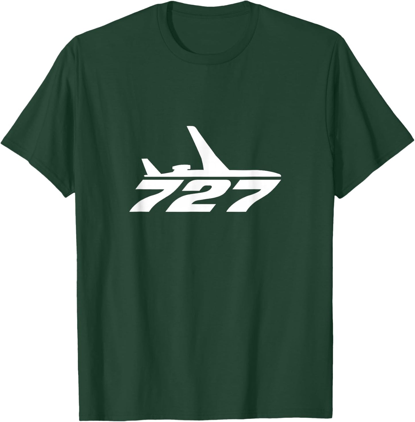 727 Airliner Plane For Avgeeks T-Shirt - T-Shirt | Forest