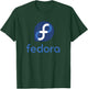 Linux Fedora lover tagline & Logo Open Source Os T-Shirt - T-Shirt | Forest