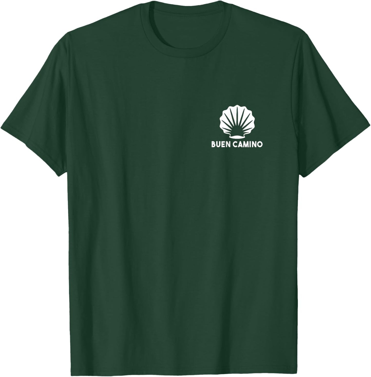 Buen Camino de Santiago de Compostela T-Shirt - T-Shirt | Forest