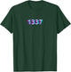 1337 - Programmer Coder Nerd Geek Hacker Gamer Gift T-Shirt - T-Shirt | Forest