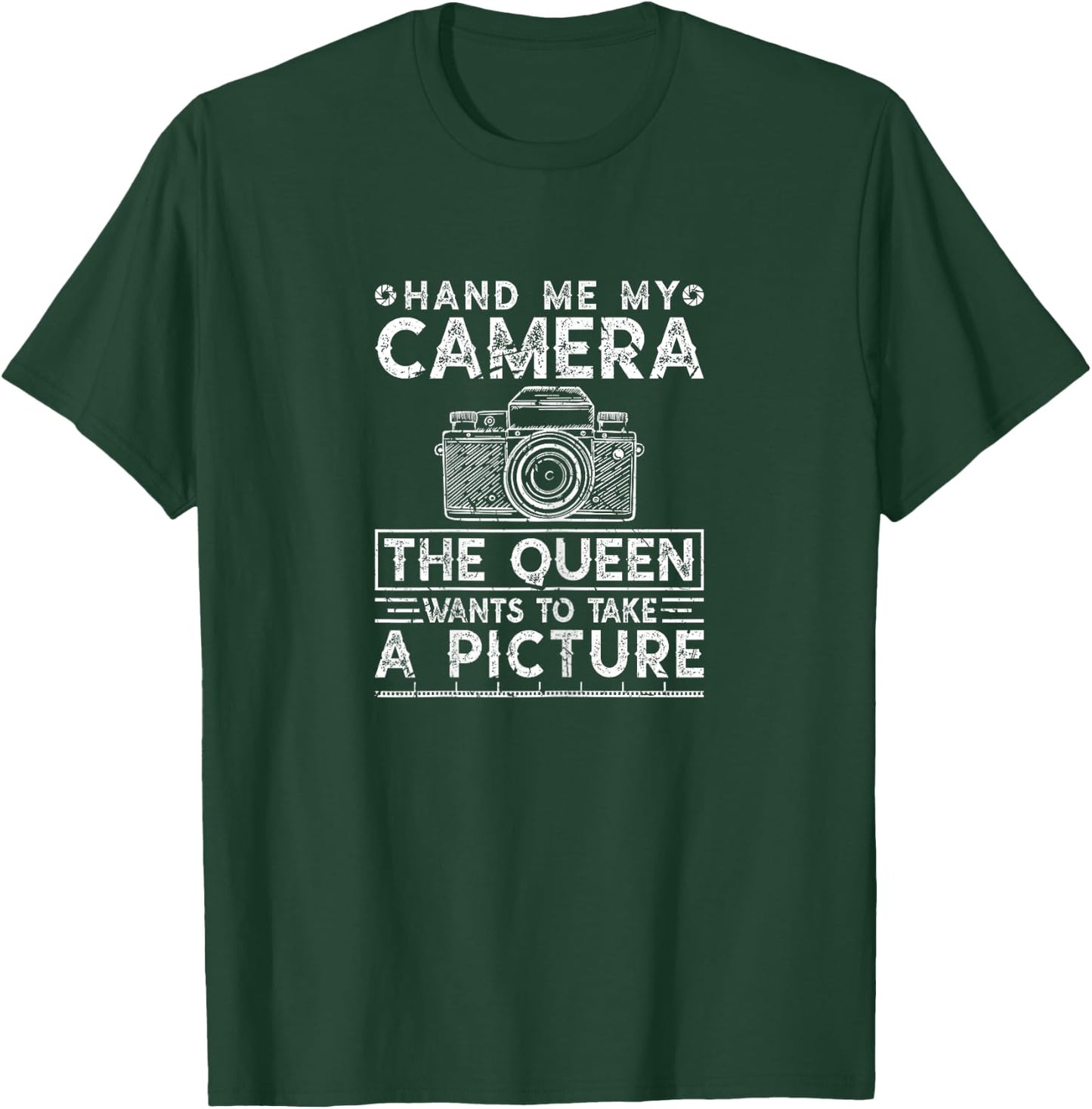 Photographer Camera Queen Photography T-Shirt - T-Shirt | Forest