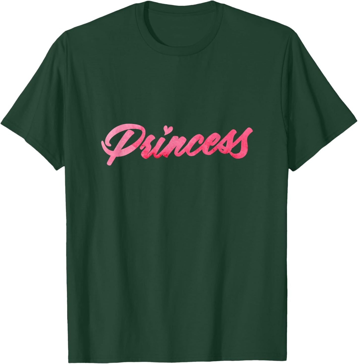 Princess Girl with Heart T-Shirt - T-Shirt | Forest