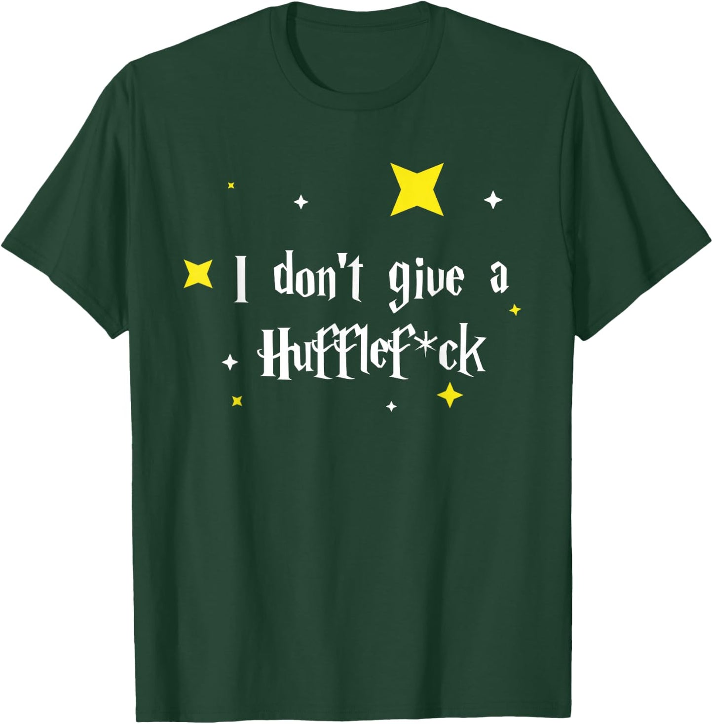 I don't give a Hufflescrew T-Shirt - T-Shirt | Forest