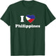 I Love Philippines I Heart Philippines Filipino T-Shirt - T-Shirt | Forest
